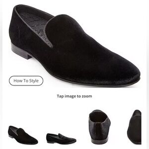 Steve Madden Laight Velvet Slip On Loafers